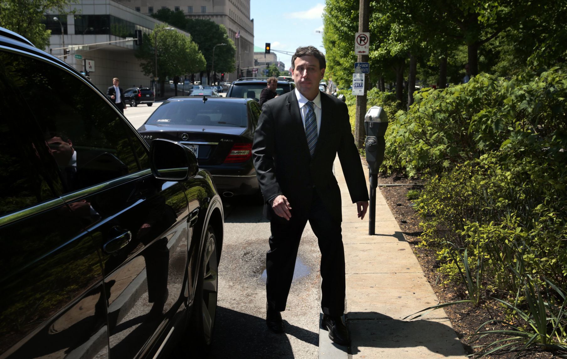 Stenger indicted, arrives for first appearance in federal court